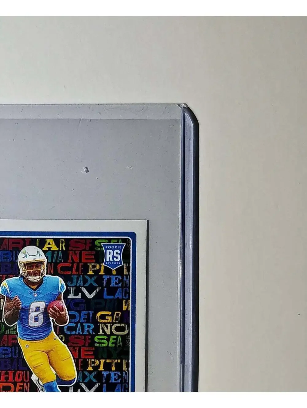 Omarion Hampton Rookie 2025 Panini NFL #557 Draft Sticker